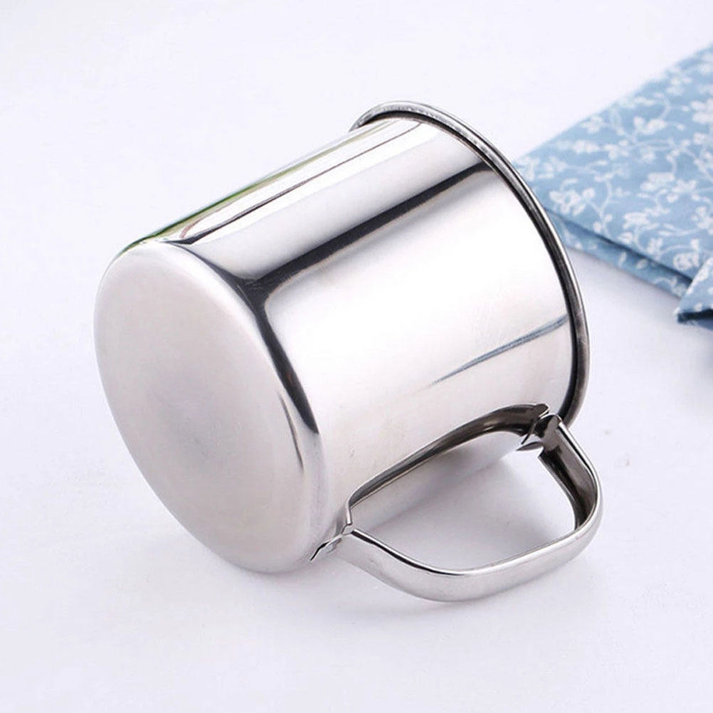Mug Tea Coffee - 5Pcs Stainless Steel Cup Heavy Duty