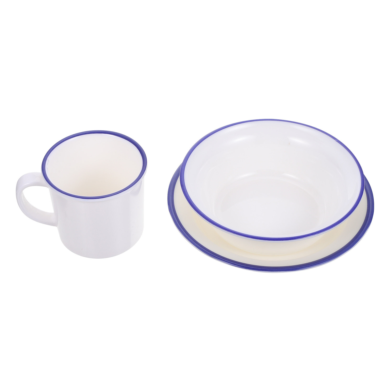 Mug Tea Coffee - 1 Set Retro Tea Mug Plates