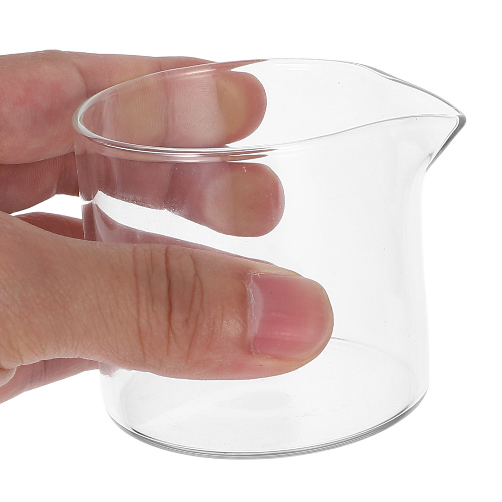 Coffee Tea Jug - 4Pcs Clear Glass Milk Jug Mini
