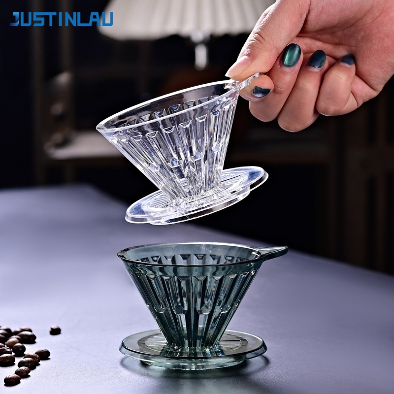 Pour Over Kettle - JUSTINLAU Coffee Dripper High Borosilicate Glass
