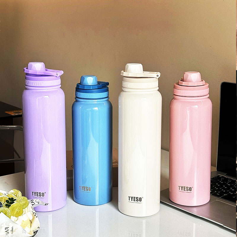 French Press Glass - TYESO Sport Vacuum Flask Stainless Steel