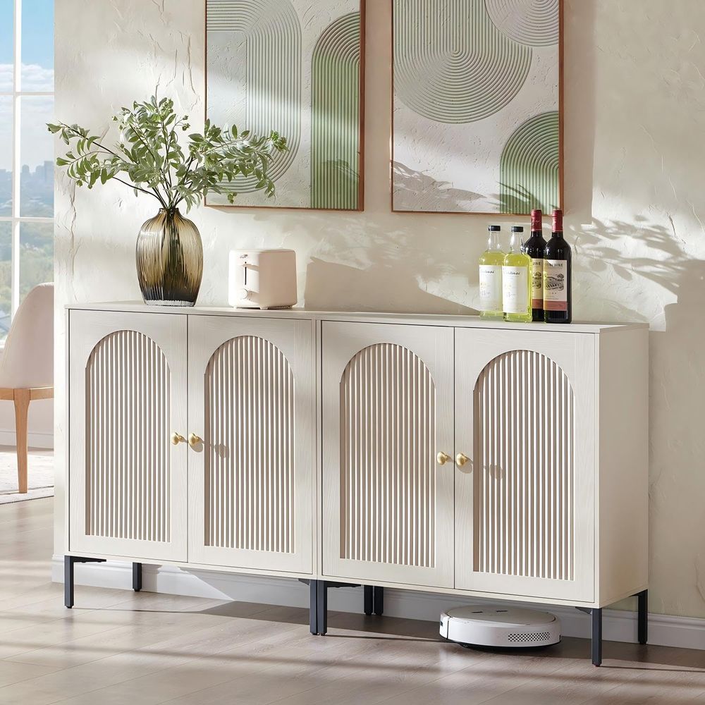 Coffee&Tea House Opinie - 61.75 Wide Arched Sideboard with Storage