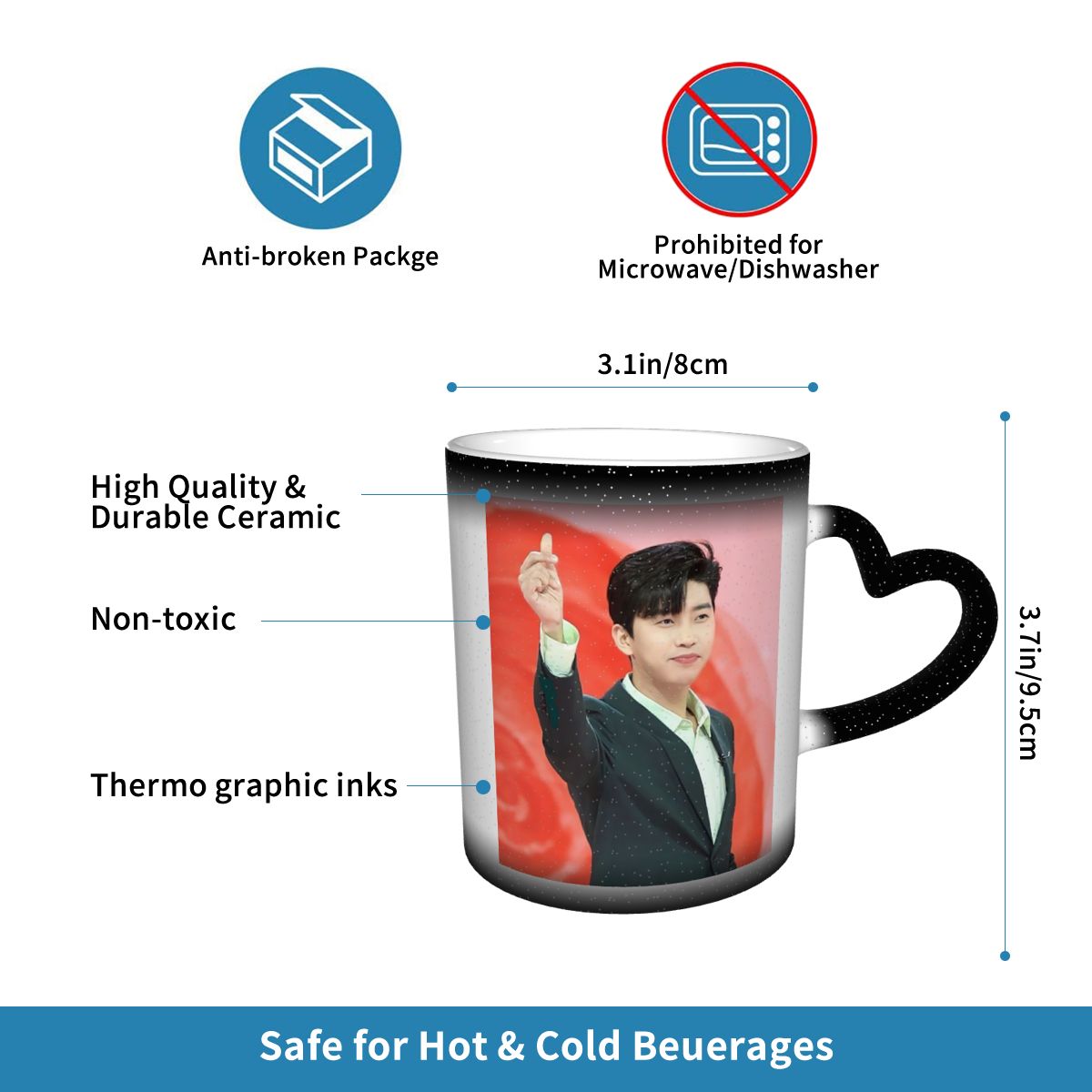 Lim Young Woong Mug Funny Cera - Young Tea Coffee reseña y precio