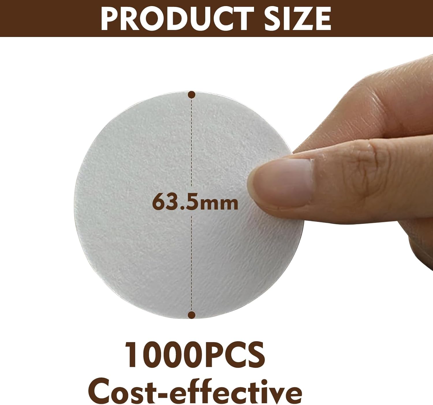 Round Coffee Filters, Compatib - Aeropress Coffee Maker reseña y precio