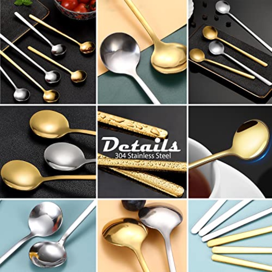 9 PCS Coffee Spoons Espresso T - Coffee Tea Difference reseña y precio