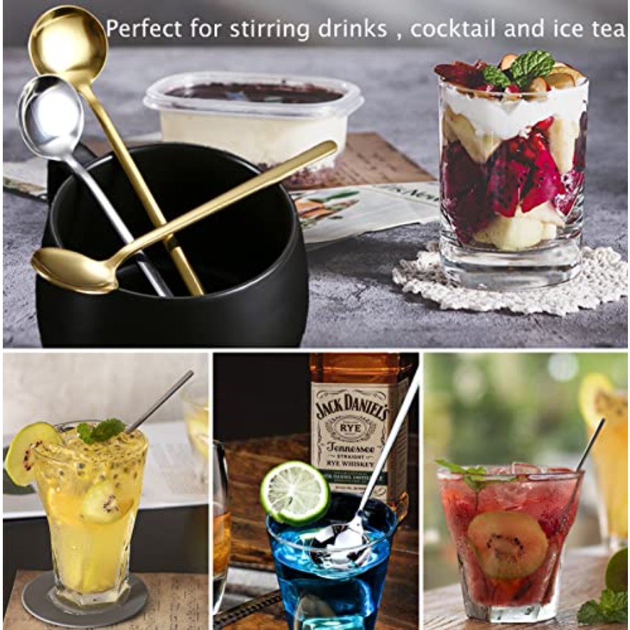 9 PCS Coffee Spoons Espresso T - Coffee Tea Difference reseña y precio
