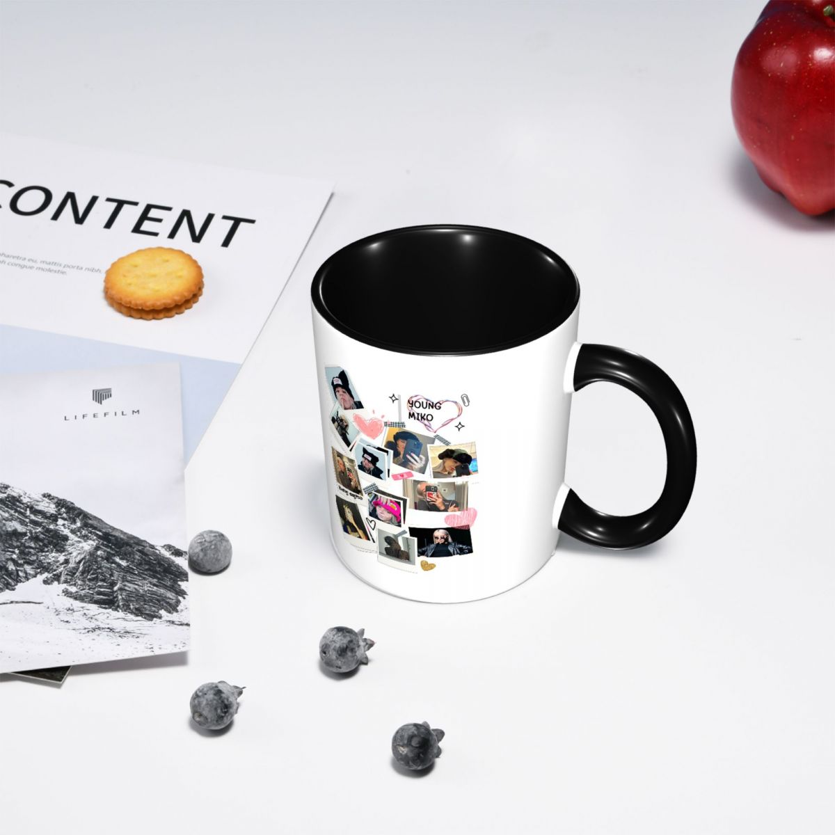 Collage Of Young Miko Mug Funn - Young Tea Coffee reseña y precio