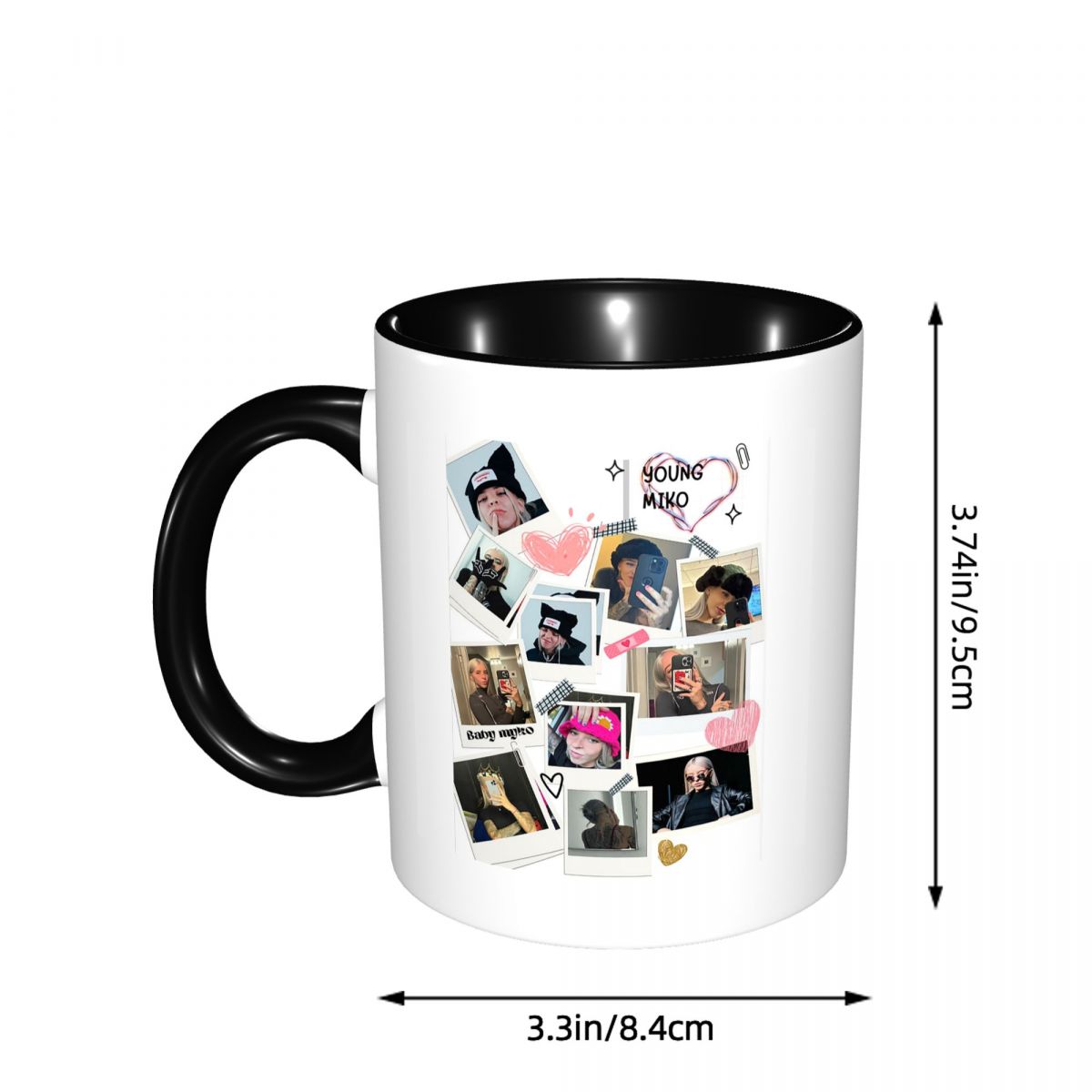 Collage Of Young Miko Mug Funn - Young Tea Coffee reseña y precio