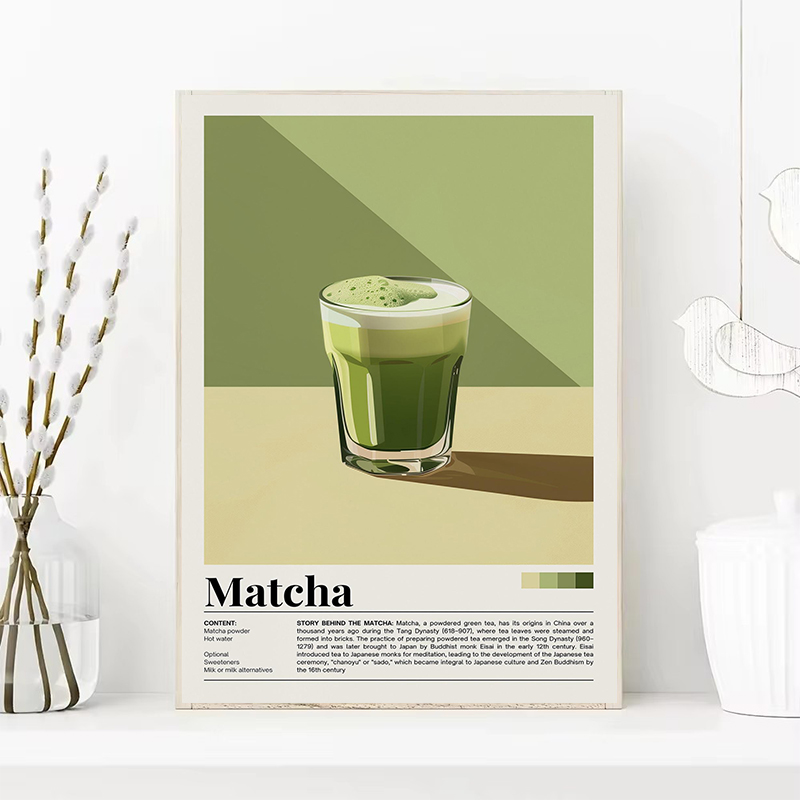 Vintage Coffee Beverage Poster - Coffee Tea Picture reseña y precio