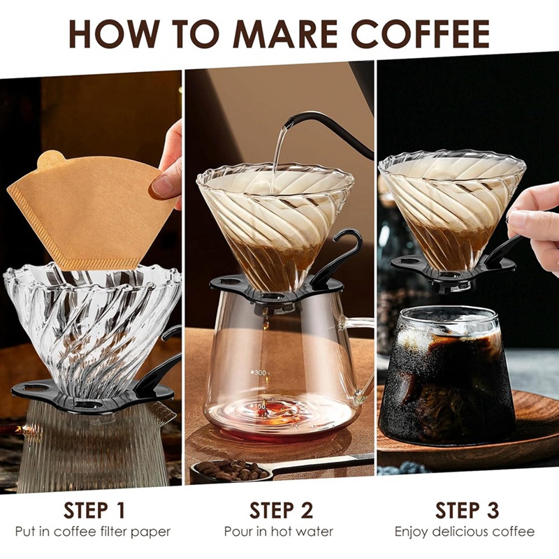 Pour over Coffee Dripper Coffe - Coffee&Tea House Opinie reseña y precio
