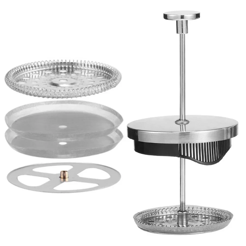 4 Pcs Stainless Steel French P - French Press Glass reseña y precio