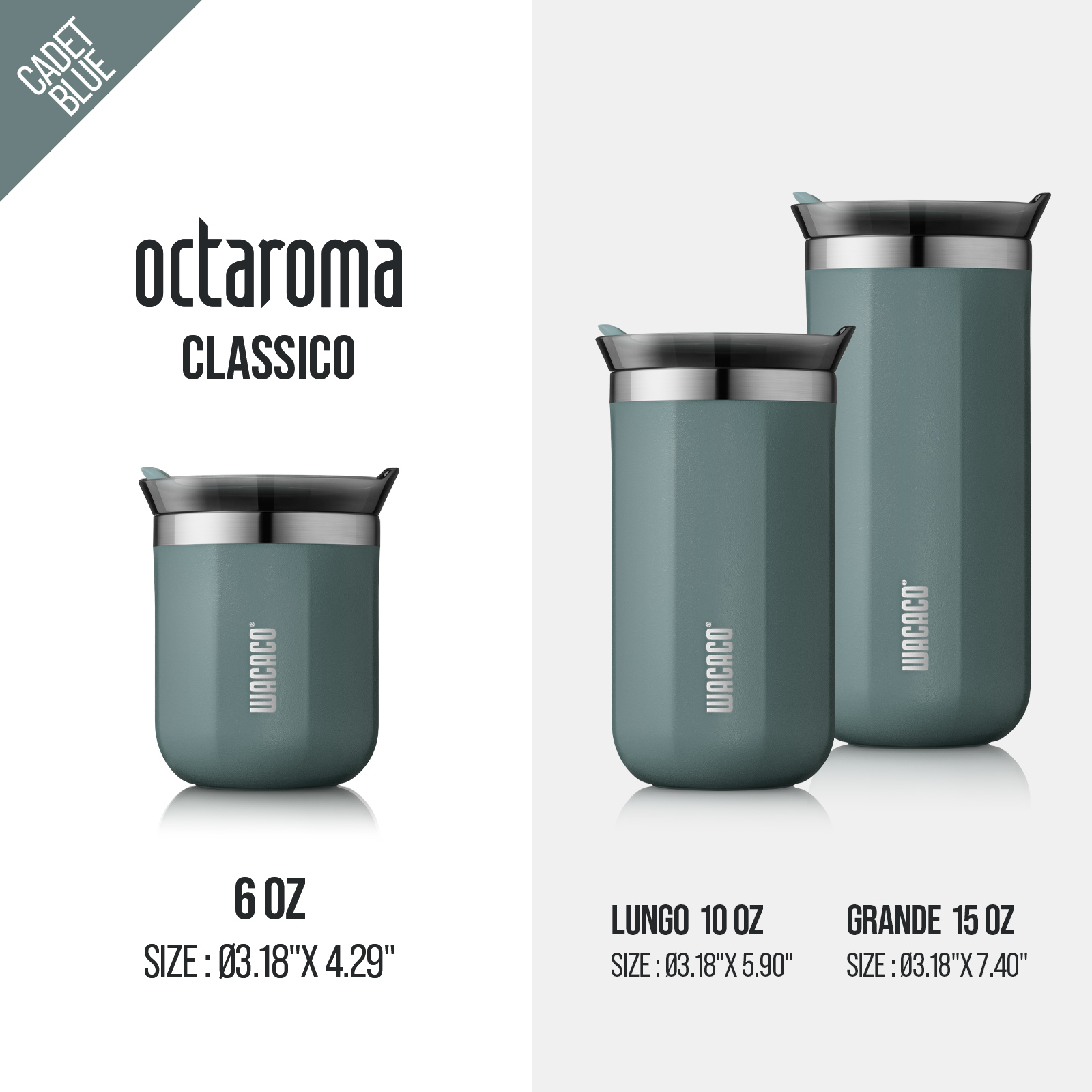 WACACO Octaroma Vacuum Insulat - French Press Glass reseña y precio