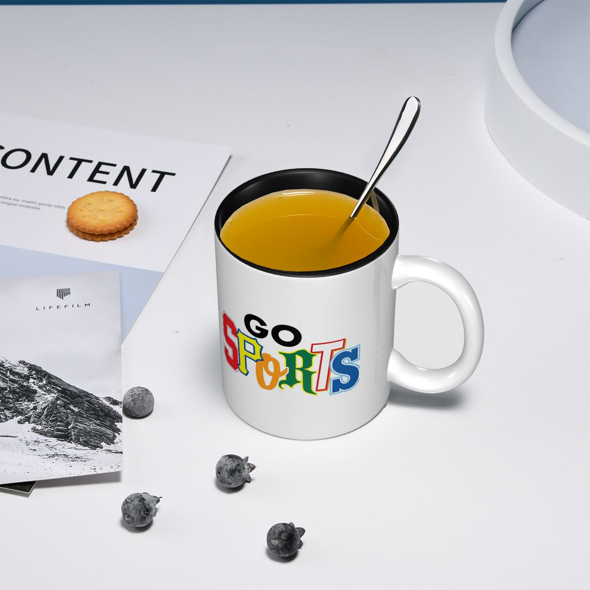 Go Sports Different Font Style - Coffee Tea Difference reseña y precio