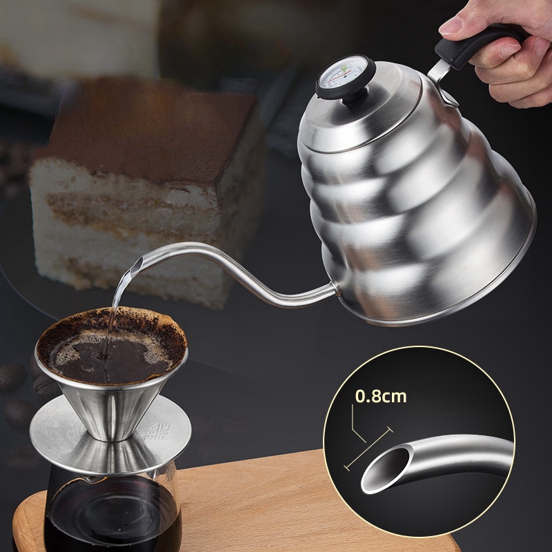 Stainless Steel Pour Over Coff - Pour Over Kettle reseña y precio