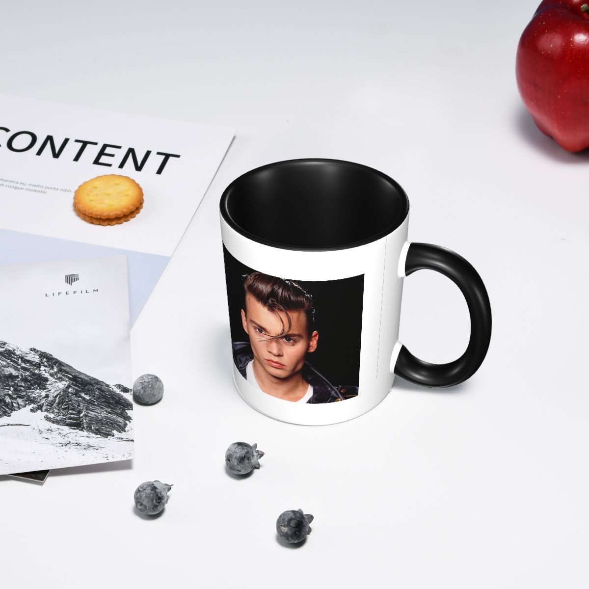 Young Johnny Depp Mug Funny Ce - Young Tea Coffee reseña y precio