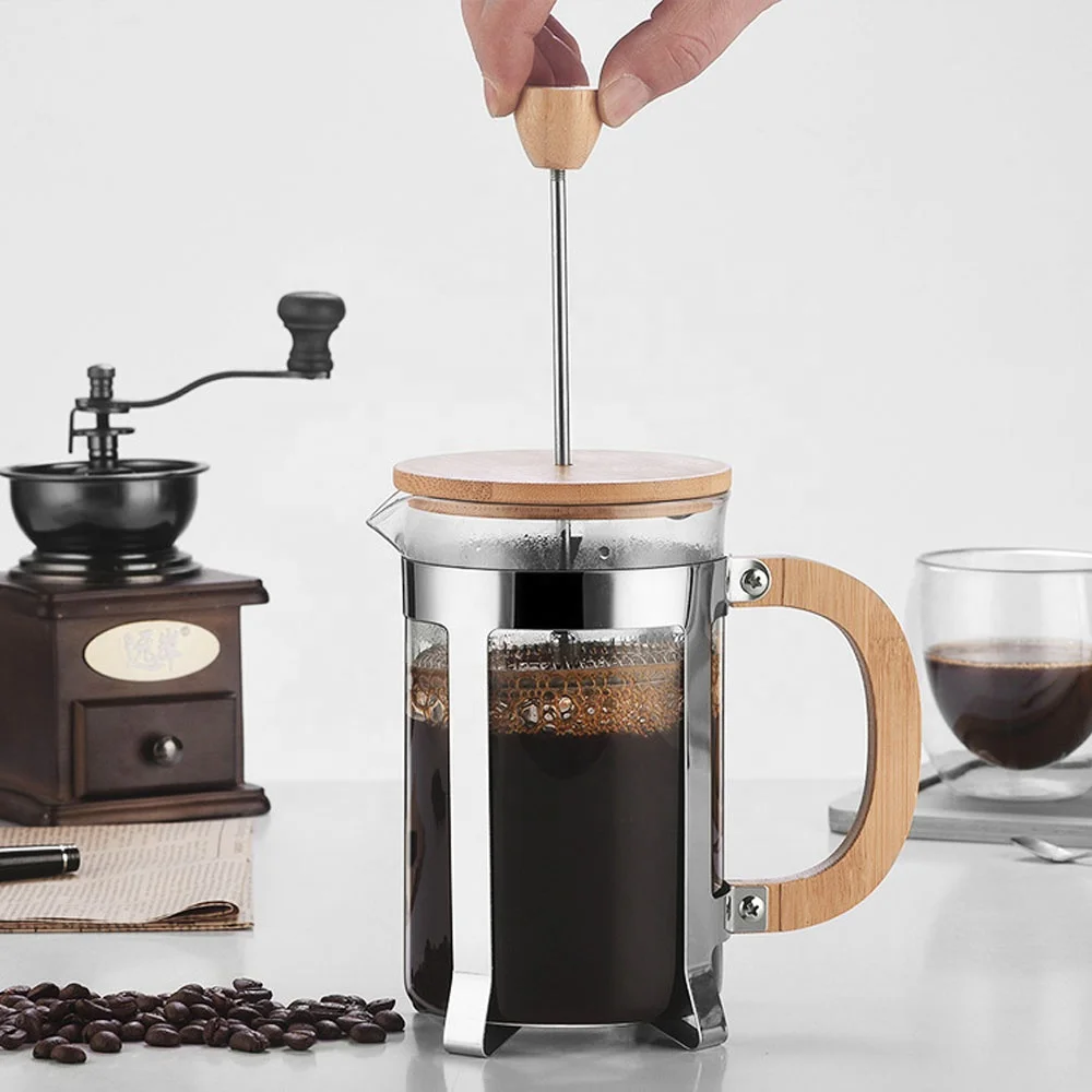 350/600ml Stainless Steel Pres - French Press Glass reseña y precio