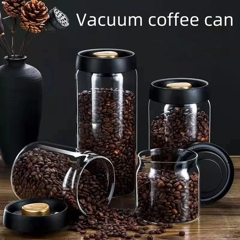 Manual Vacuum Sealed Coffee Ja - Coffee Tea Jug reseña y precio