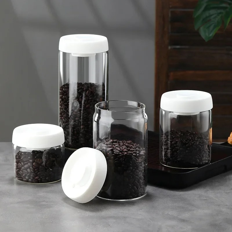 Manual Vacuum Sealed Coffee Ja - Coffee Tea Jug reseña y precio