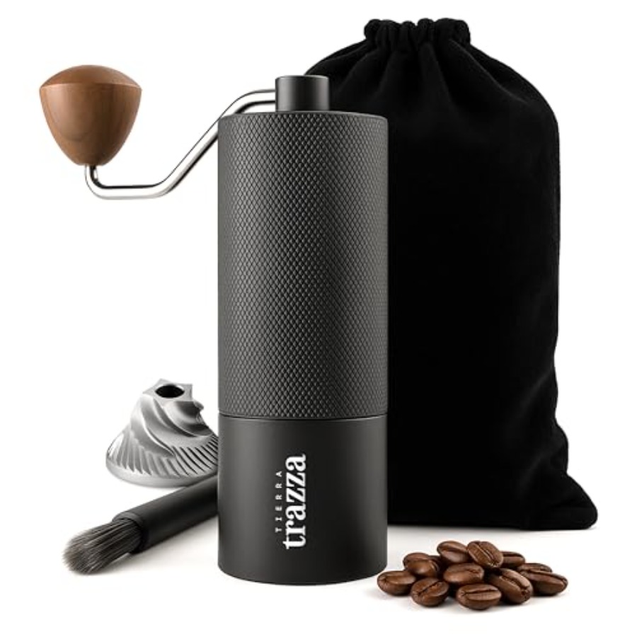 Manual Coffee Grinder, Conical - Coffee&Tea House Opinie reseña y precio