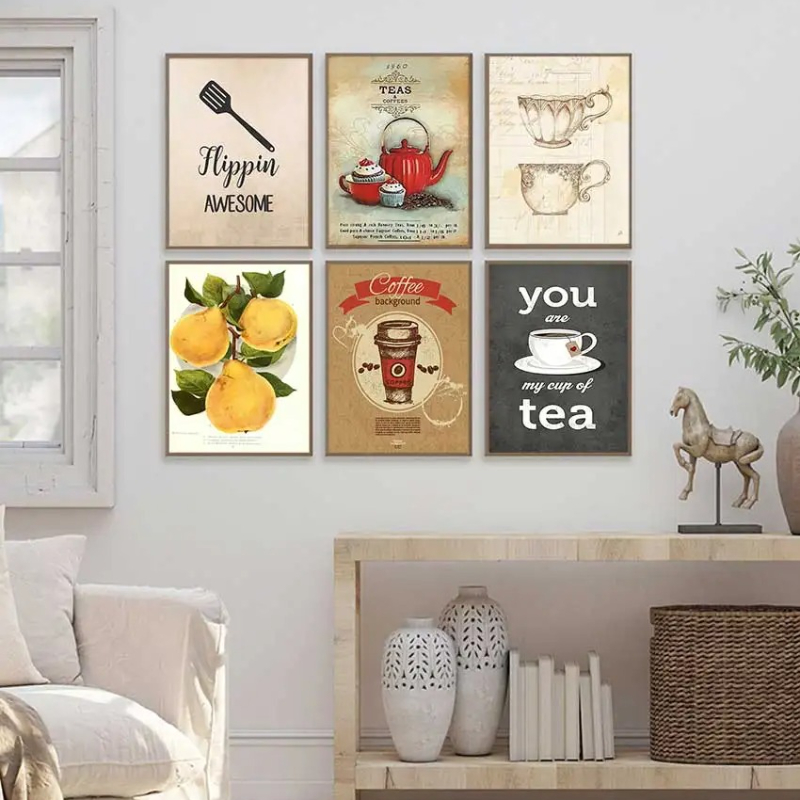Vintage Hot Coffee Tea Time Fo - Coffee Tea Picture reseña y precio
