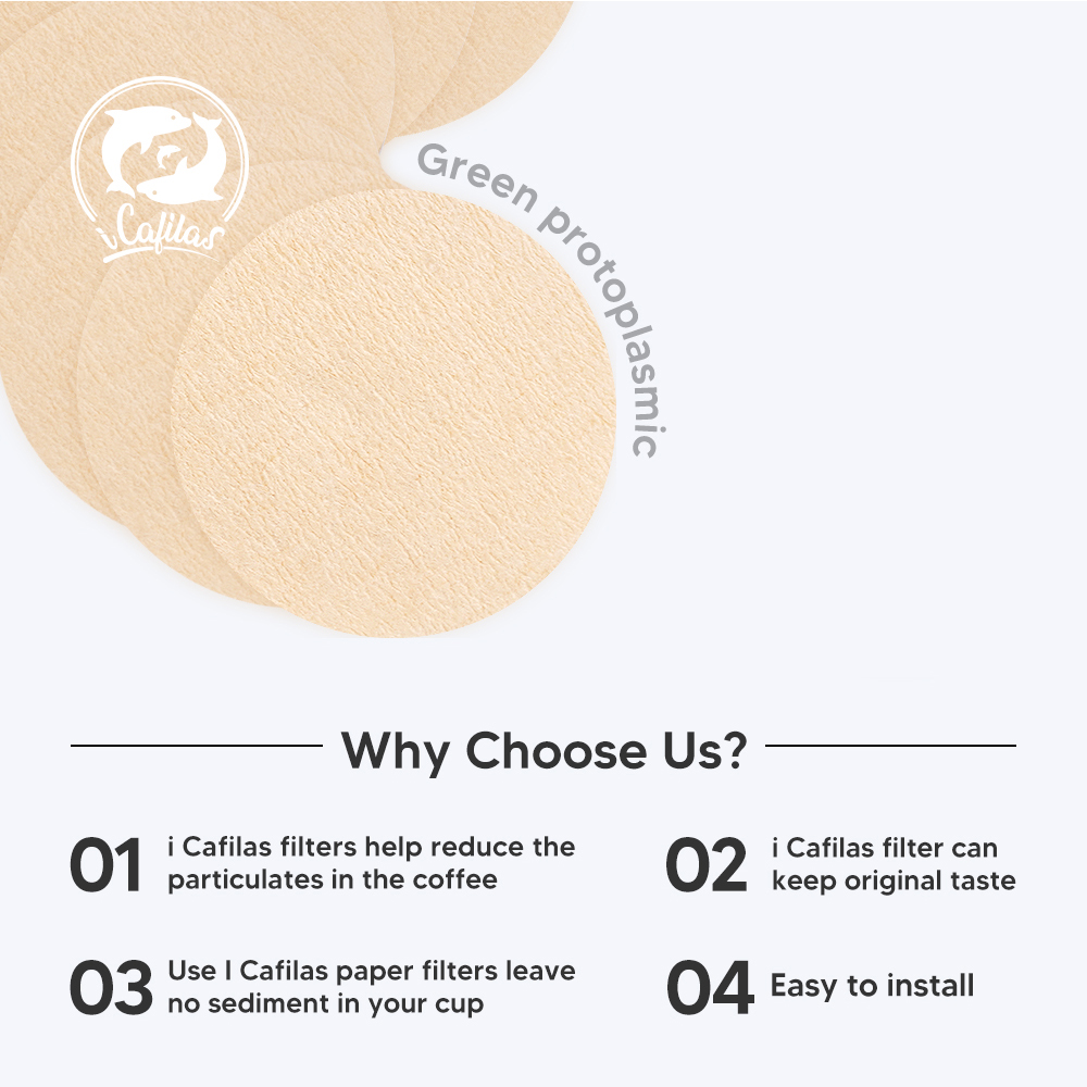 57mm/63mm Coffee Filter Paper  - Aeropress Coffee Maker reseña y precio