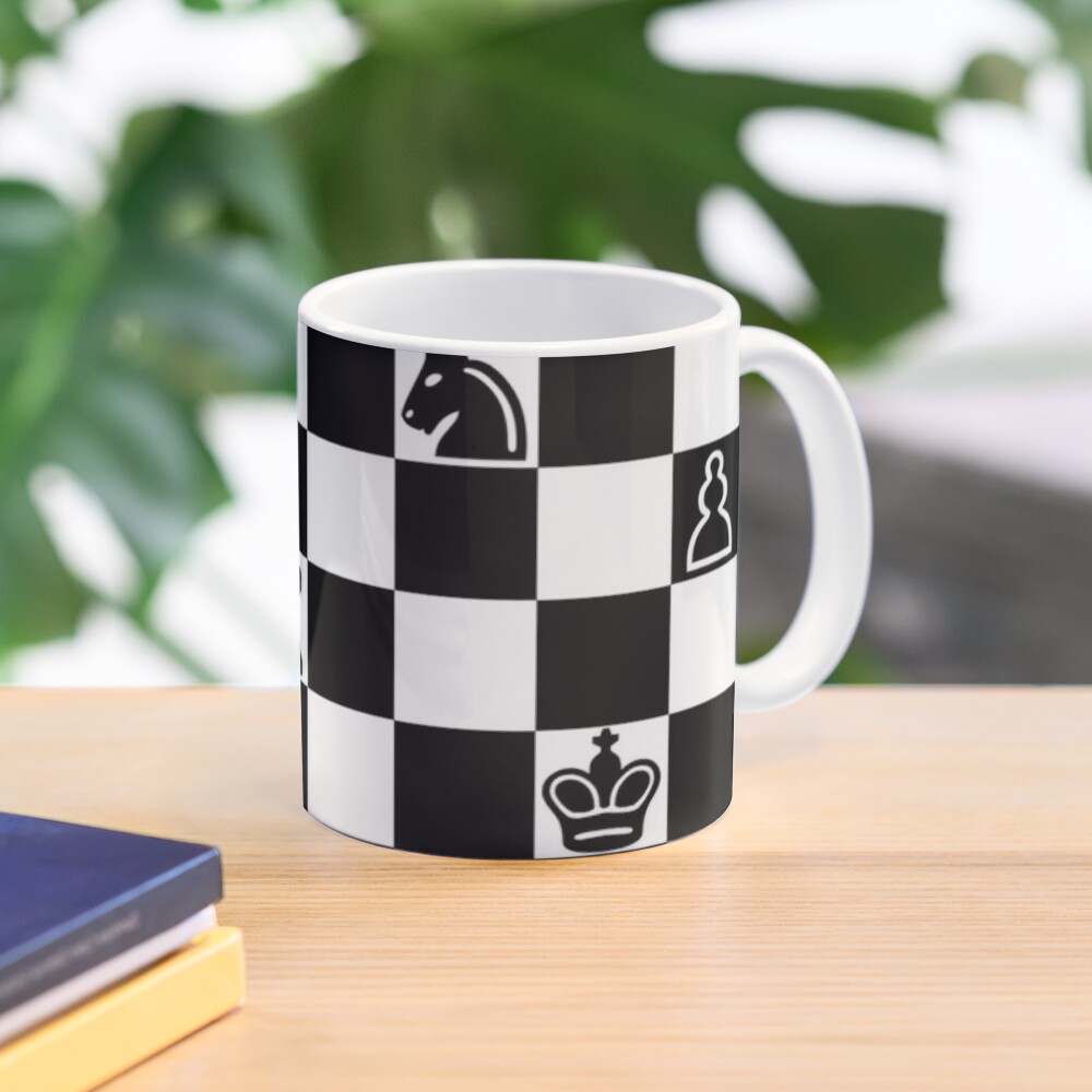 Chess Classic  Mug Handle Roun - Coffee Tea Picture reseña y precio