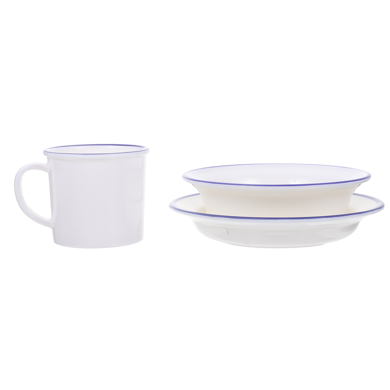 1 Set Retro Tea Mug Plates and - Mug Tea Coffee reseña y precio