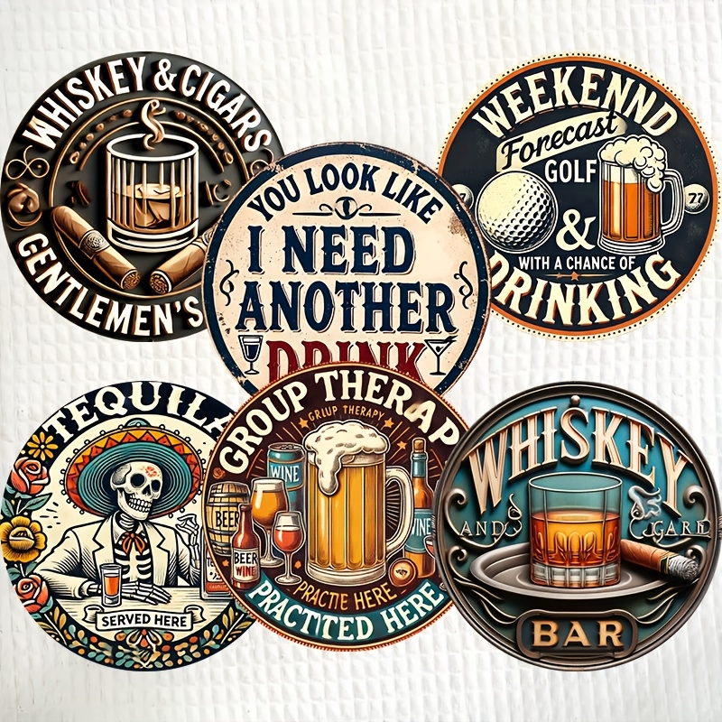 6pcs 10cm Wooden Vintage Beer  - Coffee Tea Jug reseña y precio