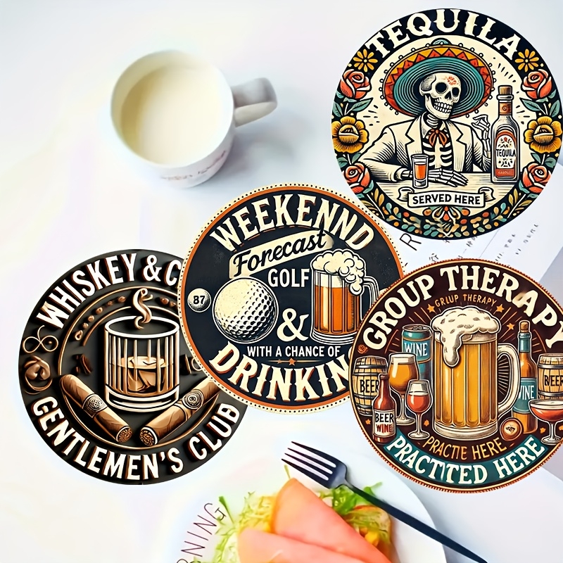 6pcs 10cm Wooden Vintage Beer  - Coffee Tea Jug reseña y precio