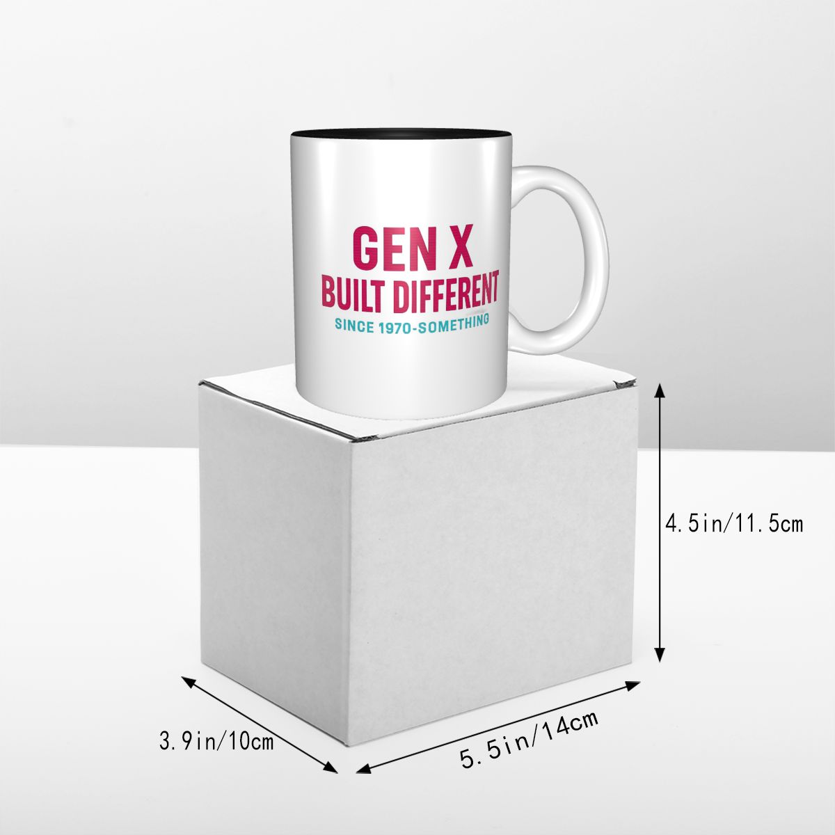 Gen X -Built Different Since 1 - Coffee Tea Difference reseña y precio