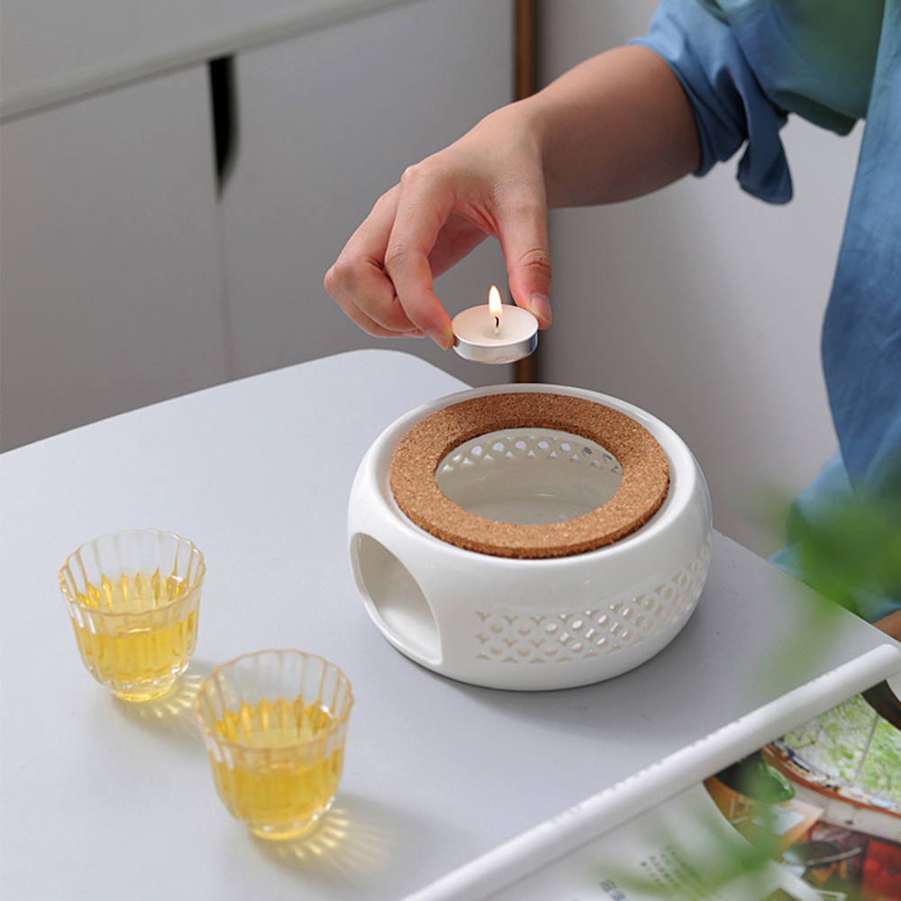 Ceramic Teapot Heaters With Co - Coffee Tea Jug reseña y precio
