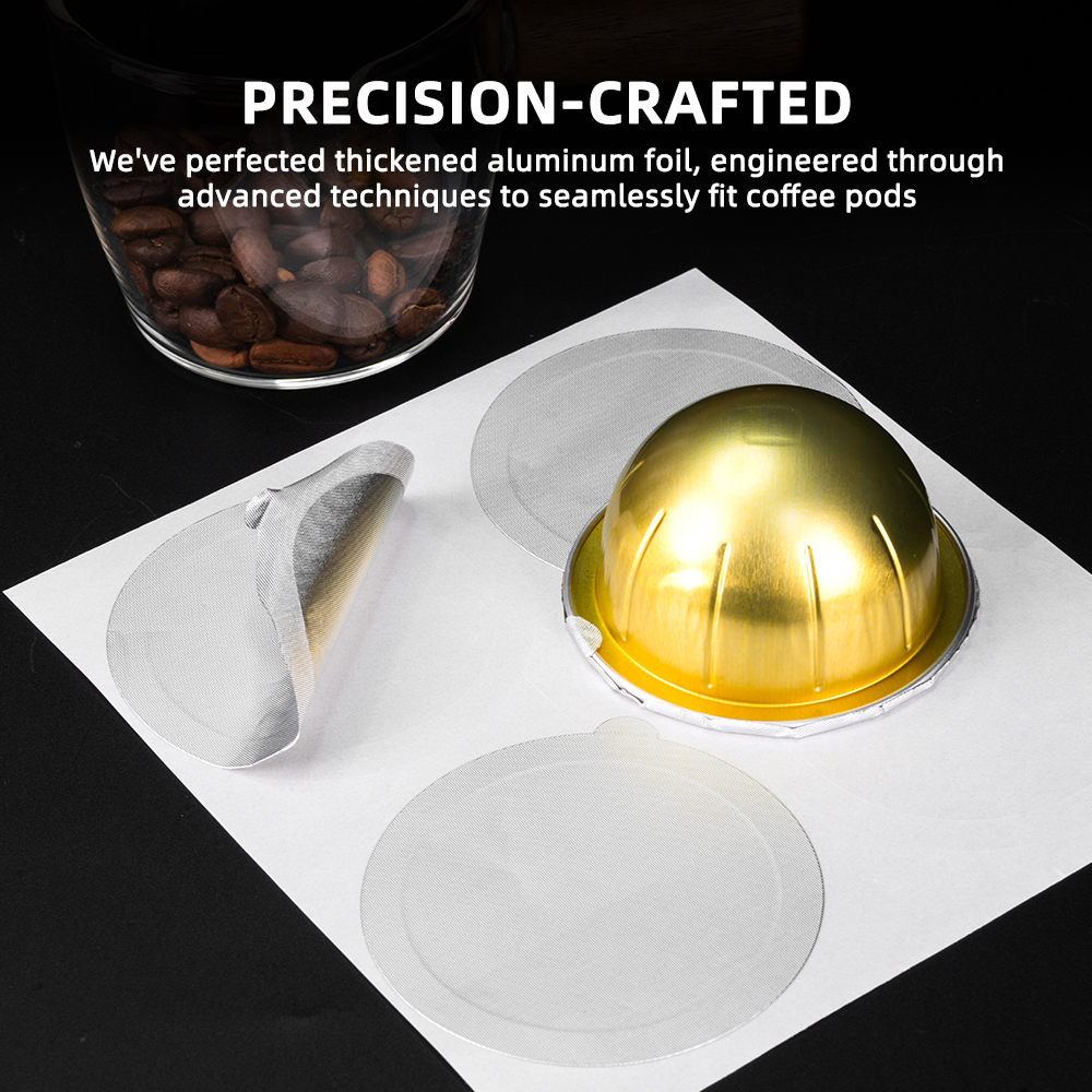 100PCS Self-adhesive Aluminum  - Coffee Tea Difference reseña y precio