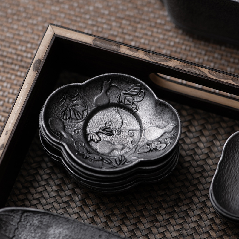 1PC Antique Tin Cup Mat, Hand  - Coffee Tea Jug reseña y precio