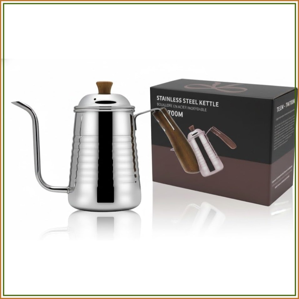 Elegant 700ml Gooseneck Kettle - Pour Over Kettle reseña y precio