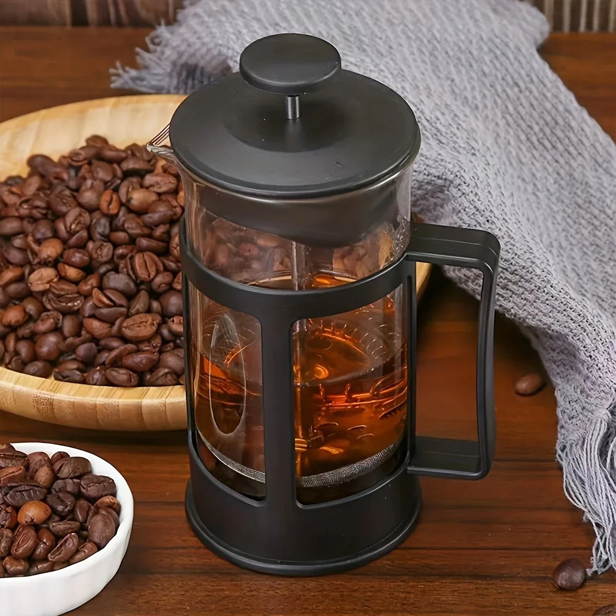 Coffee French Press Pot With F - French Press Glass reseña y precio