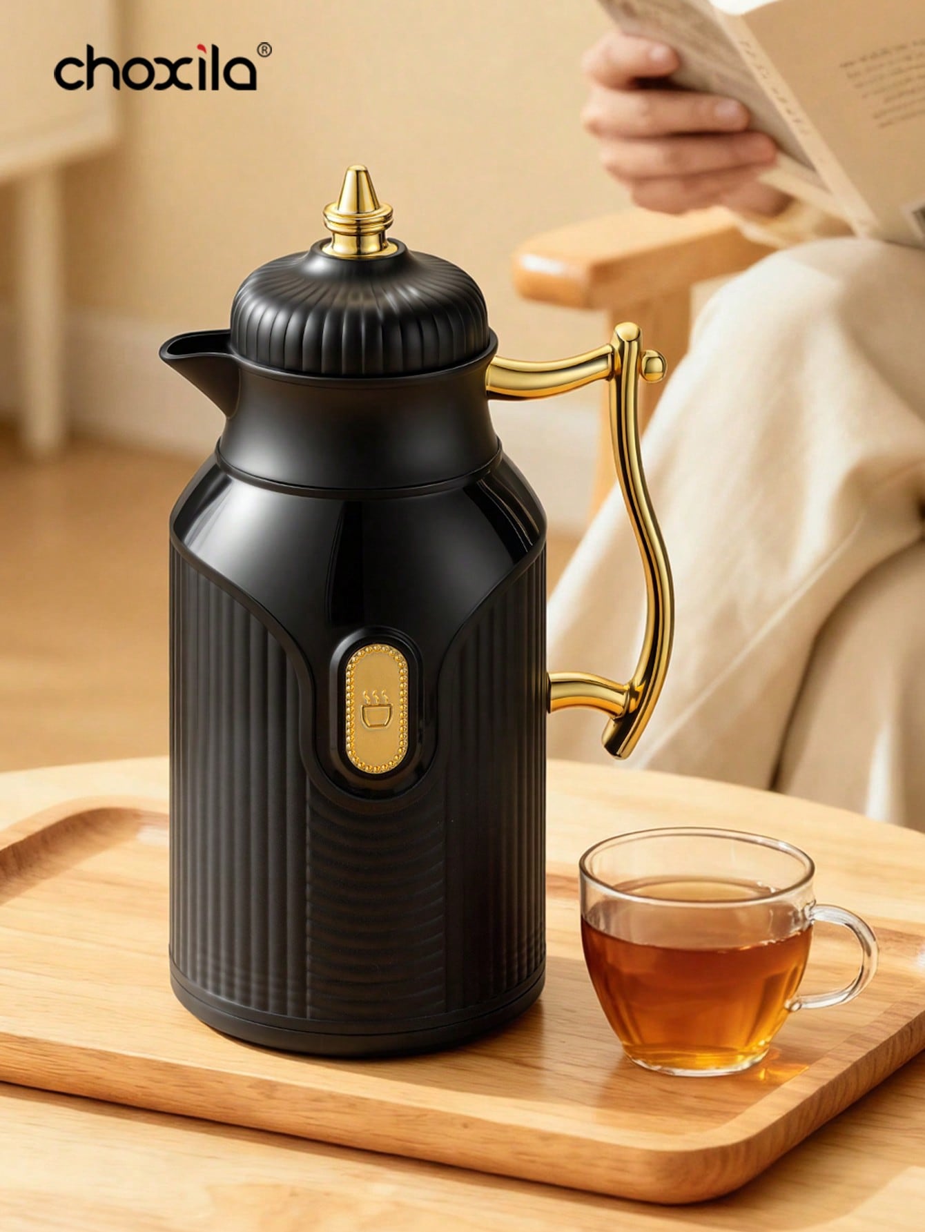 1pc Large-capacity insulated k - Coffee Tea Jug reseña y precio
