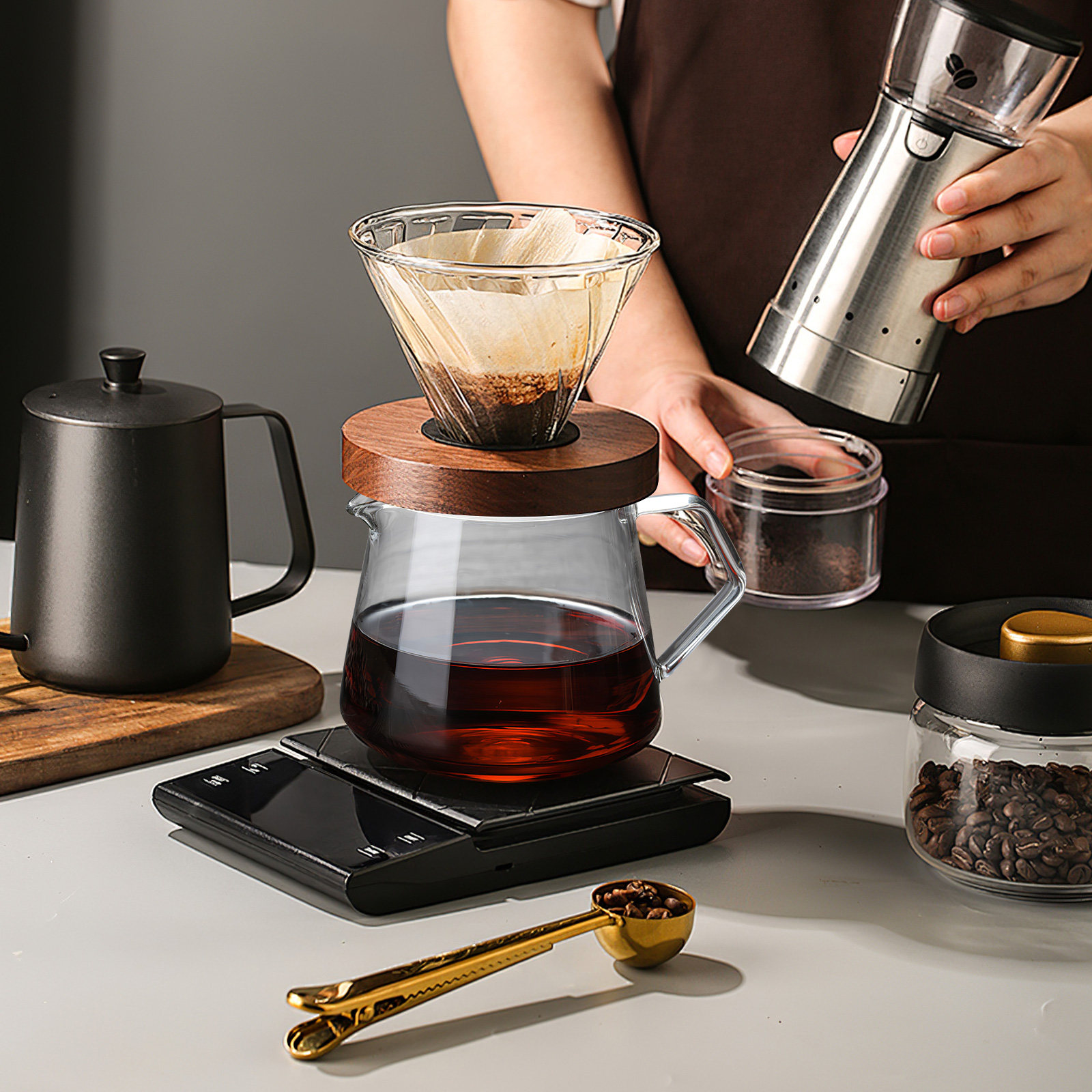 1Pcs 650Ml High Clarity Glass  - Coffee Tea Jug reseña y precio