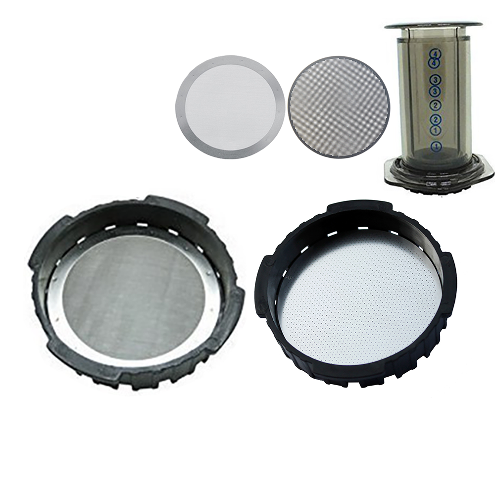 2PCS/lot 61MM Coffee Metal Mes - Aeropress Coffee Maker reseña y precio