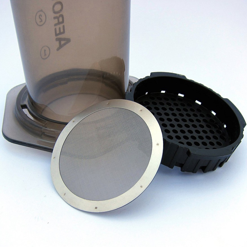2PCS/lot 61MM Coffee Metal Mes - Aeropress Coffee Maker reseña y precio