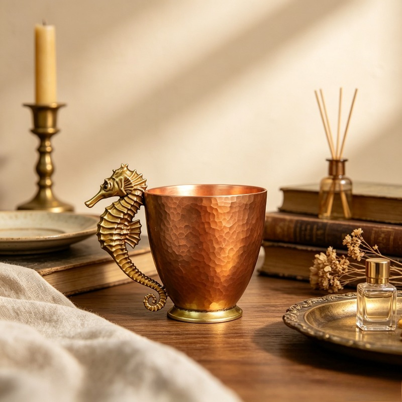 Original Copper Coffee Mug, Se - Coffee To Tea Meaning reseña y precio