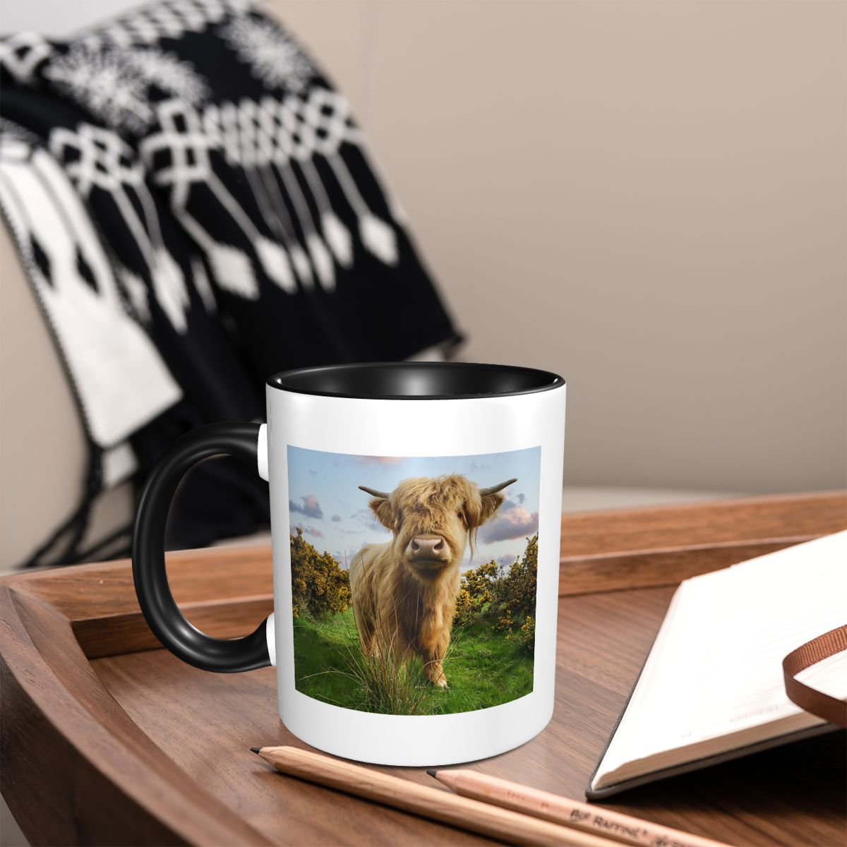 Young Highland Cow Mug Funny C - Young Tea Coffee reseña y precio