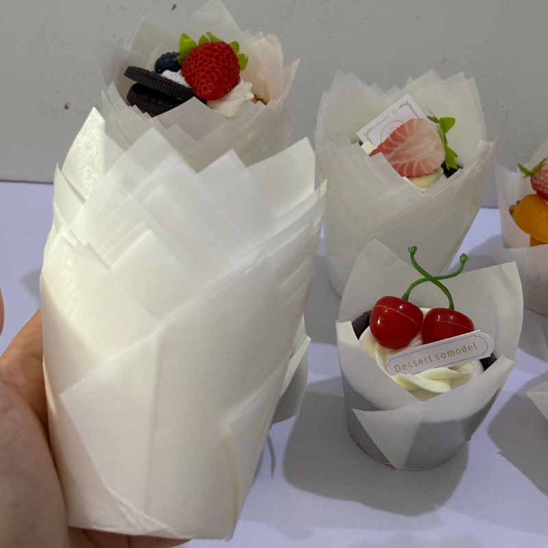 50Pcs/100Pcs/200Pcs Tulip Cake - Mug Tea Coffee reseña y precio