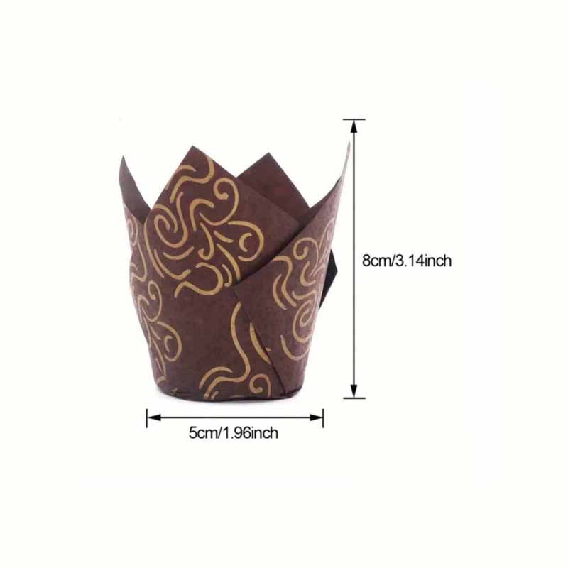 50Pcs/100Pcs/200Pcs Tulip Cake - Mug Tea Coffee reseña y precio