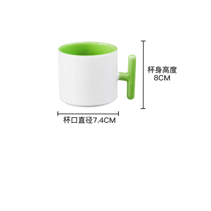 2PCS Creativity T-shaped handl - Coffee Tea Picture reseña y precio