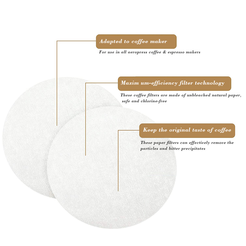 CAFEMASY Coffee Filter Paper H - Aeropress Coffee Maker reseña y precio