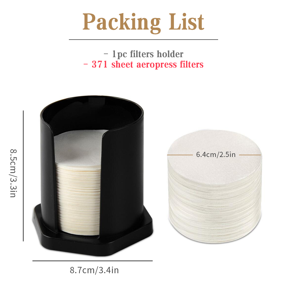 CAFEMASY Coffee Filter Paper H - Aeropress Coffee Maker reseña y precio