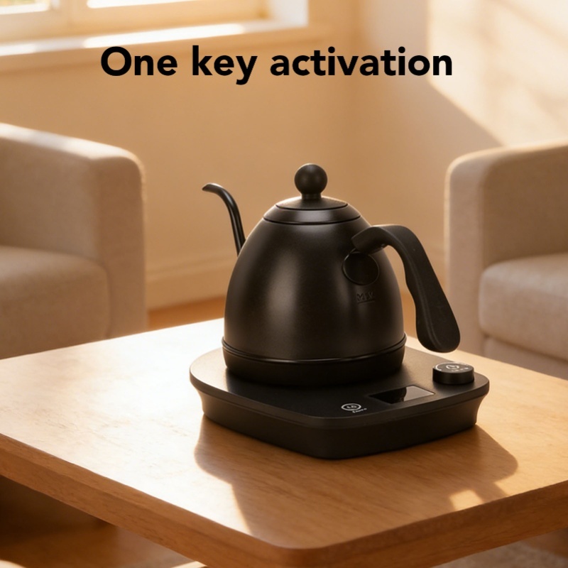 1000W Electric Gooseneck Kettl - Pour Over Kettle reseña y precio