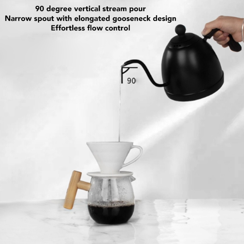 1000W Electric Gooseneck Kettl - Pour Over Kettle reseña y precio