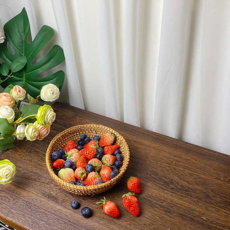 Vietnam Rattan Fruit Basket Te - Vietnam Coffee Tea reseña y precio