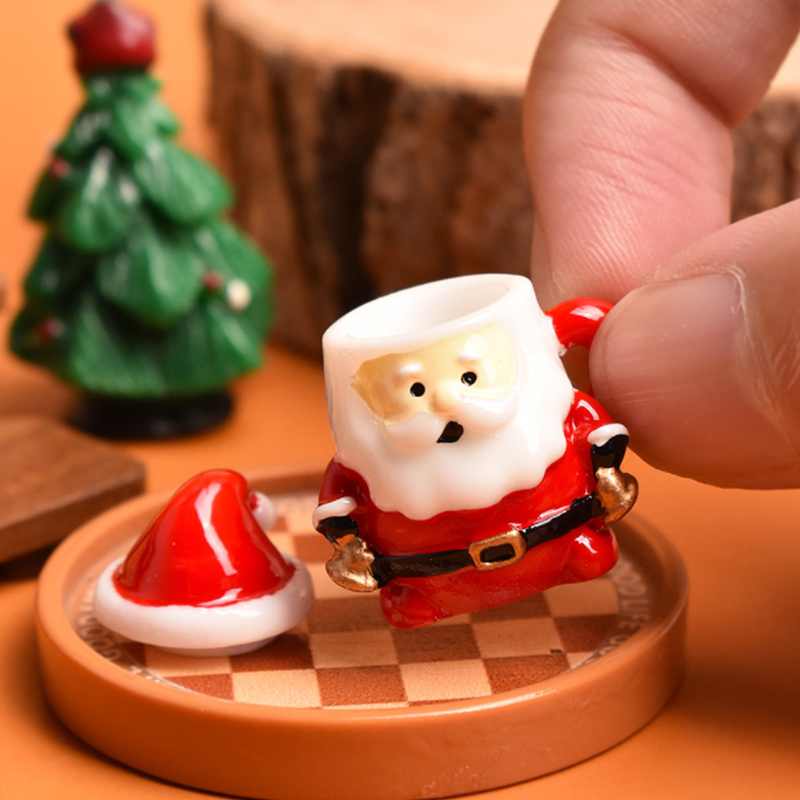 Mini Santa Teacup Ornament - R - Mug Tea Coffee reseña y precio